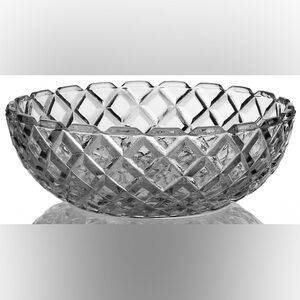 Anchor Hocking Waterford Fruit Bowl & Glasses